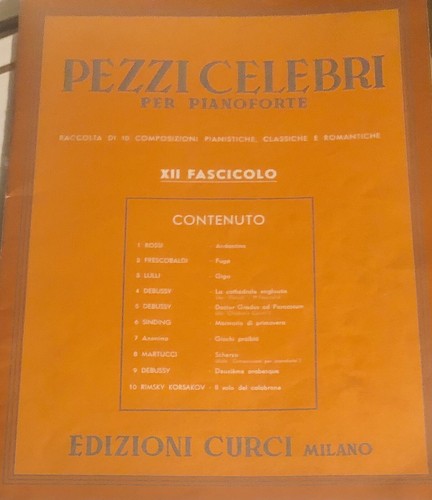Pezzi celebri fascicolo per - celebri, 12