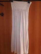 Gonna Taglia L misto Lino Panna Benetton