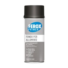 Ferox Primer Fondo per Alluminio per la Verniciatura Spray ml 400 Arexon