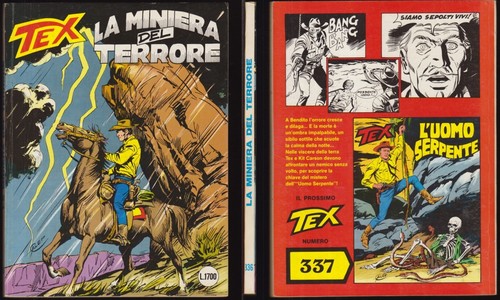 Tex 336 miniera del - tex,