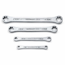 Chiavi a Doppia Stella Set 4PZ