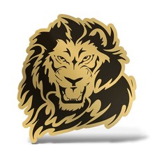 Sticker LEONE Adesivo Auto Moto Camper 4x4 Fuoristrada Cofano Casco Laptop Casa