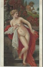 Nudo artistico - Ninfa in ascolto - art. Aug.Geiger - bella erotica  -- ne107