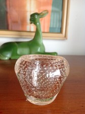 Vasetto anni 40/50 in vetro