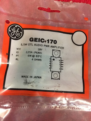 Geic 170 amplificatore pwr - amplificatore,