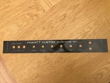 Hiwatt Custom Studio stage Mk