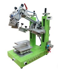 Macchina serigrafica semiautomatica pneumatica oscillante ad alta precisione