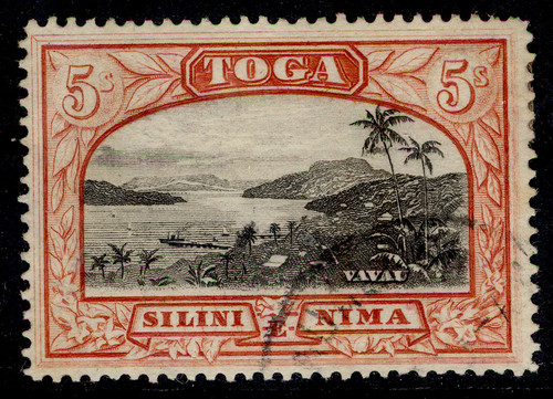 Tonga gvi sg82 nero - sg82,, 5s