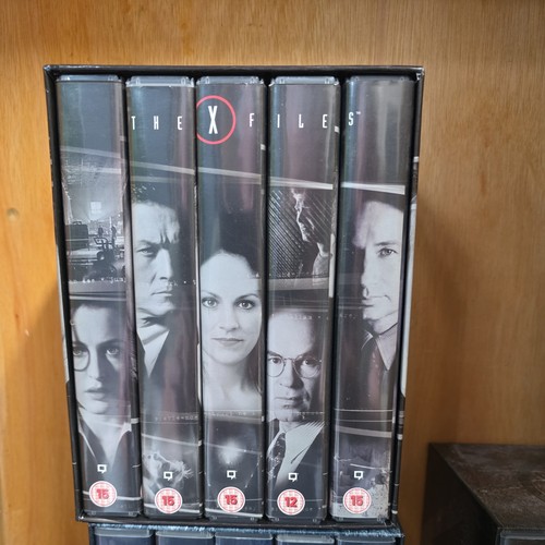 The files season vhs box - the,