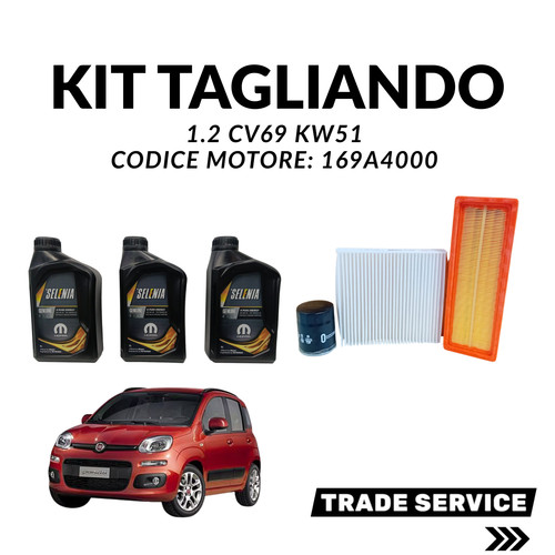 Kit tagliando fiat panda 2 - fiat,