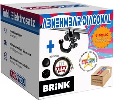 Gancio di traino Brink per