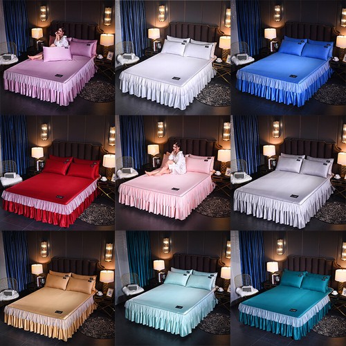Gonna federe letto seta - gonna/federe,
