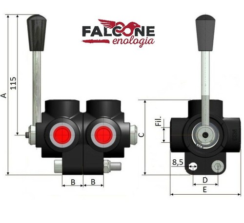 Deviatore flusso 6 - flusso, vie