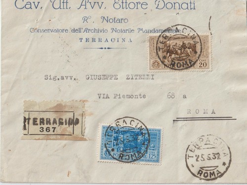 1932 20c 25l garibaldi su - 20c+1,25l,