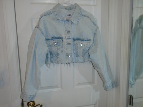 Giacca jeans zara cropped - zara,