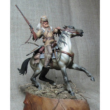 Diorama figura in resina con