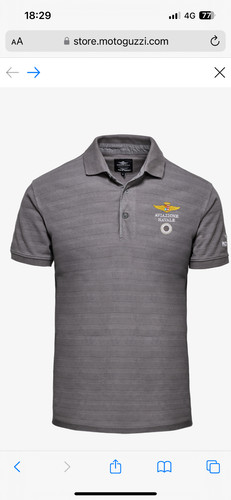 607867m03pl polo grigio - polo,