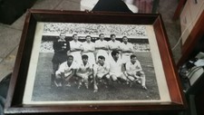 Quadro Foto Cartolina Canè Sivori Altafini Calcio Napoli 1965-66 