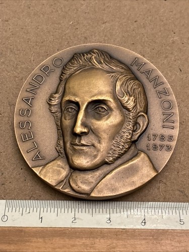 Medaglia alessandro manzoni - medaglia,