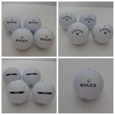 ROLEX Watch Golf Ball - LOT OF 4 - Callaway MAX - See Photos NEVER USED