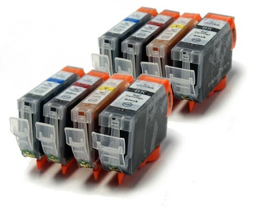 Cli8 pgi5bk 8 cartucce di - 8,