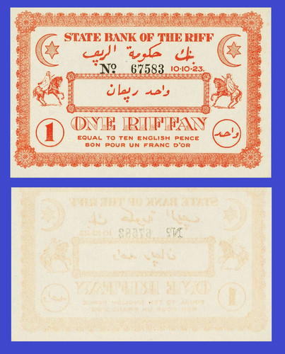 Marocco riffan 1923 regno - 1923,