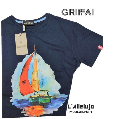 Griffai shirt uomo stampa - t-shirt,