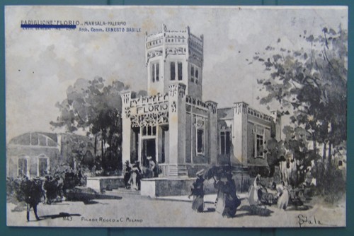 Cartolina esposizione milano - esposizione,