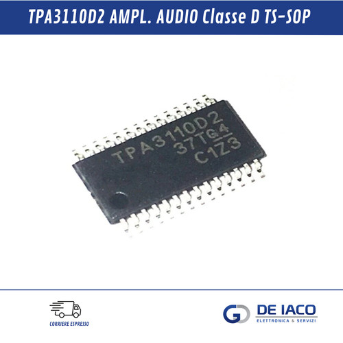 Amplificatore audio tpa3110d2 - amplificatore,