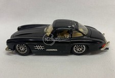 Modellino Bburago Mercedes-Benz 300 SL 1954 scala 1/24 die cast 19 cm nero
