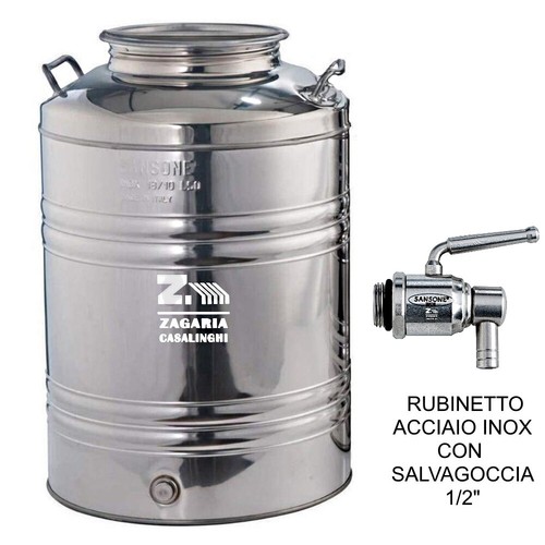 Fusto bidone olio sansone 100 - sansone,