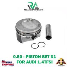 Pistone Con Anelli Set X1 0.50 Per Audi A1 S1 A3 Cabriolet 1.4TFSI Benzina CAXA