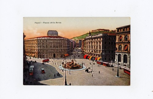 Napoli piazza della borsa - -,