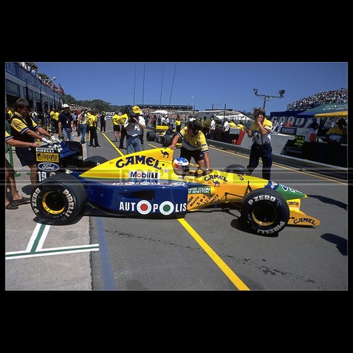 Photo 017243 benetton b191 - photo, a.017243