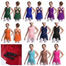 Body bambina ragazza pattinaggio body palestra vestito contemporaneo unitard danza rullo