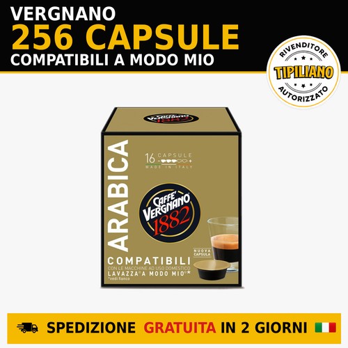 256 capsule vergnano arabica - 256,