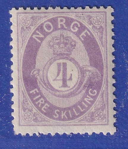 Norvegia 1873 francobollo