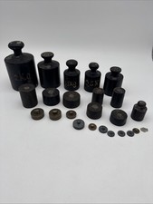 Lotto pesi antichi in ferro