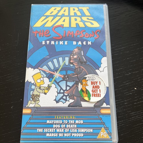 The simpsons vhs bart - the, wars