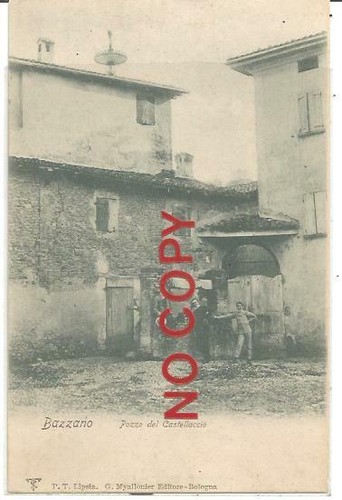 Bazzano bologna 1900 - 1900,, pozzo