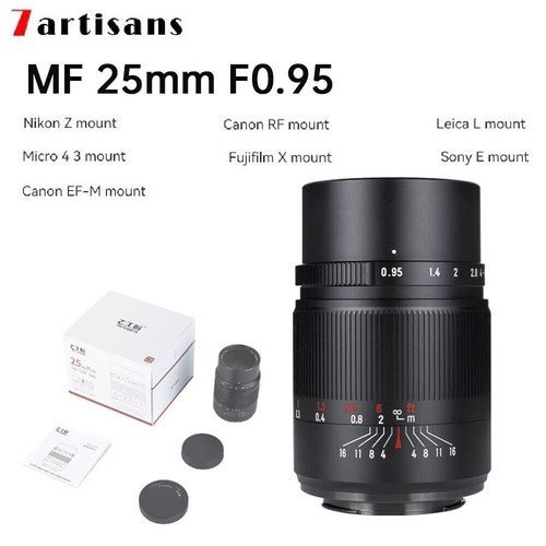 7artisans 95 aps c - 25, f0.95