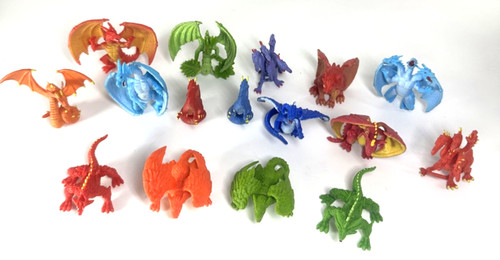Lotto mini draghi fantasy - mini,
