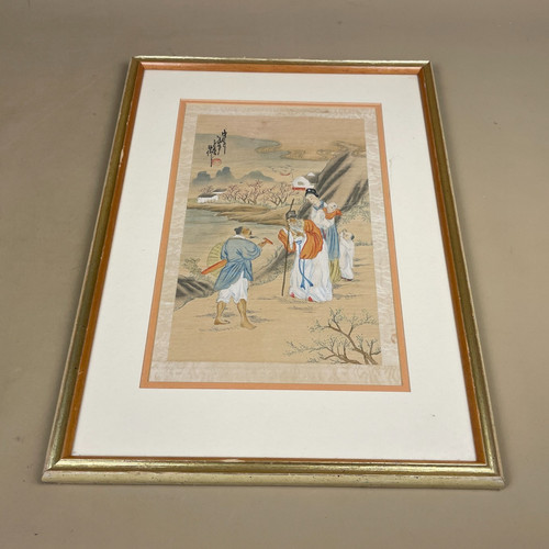 Antico quadro dipinto mano - dipinto,