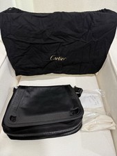 Cartier Black Lambskin Leather