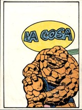 figurina dei super eroi corno 1976 #  114