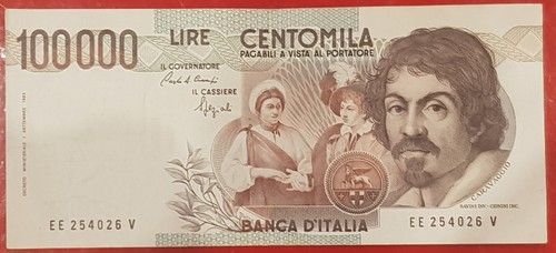 Banconota 100000 lire - banconota,