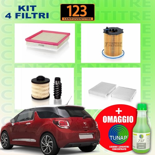 Kit tagliando filtri citroen - 4,