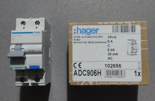 Differenziale hager adc906h - adc906h, c6