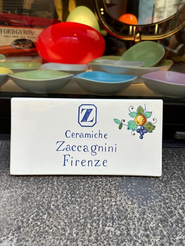 Ceramiche zaccagnini firenze - zaccagnini,