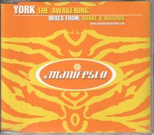 York (00'S Dance) Awakening CD UK Manifesto 1999 Singolo FESCD60